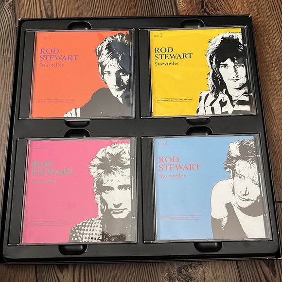 Rod Stewart Storyteller The Complete Anthology 1964-1990 4 CD Set - Picture 2 of 12